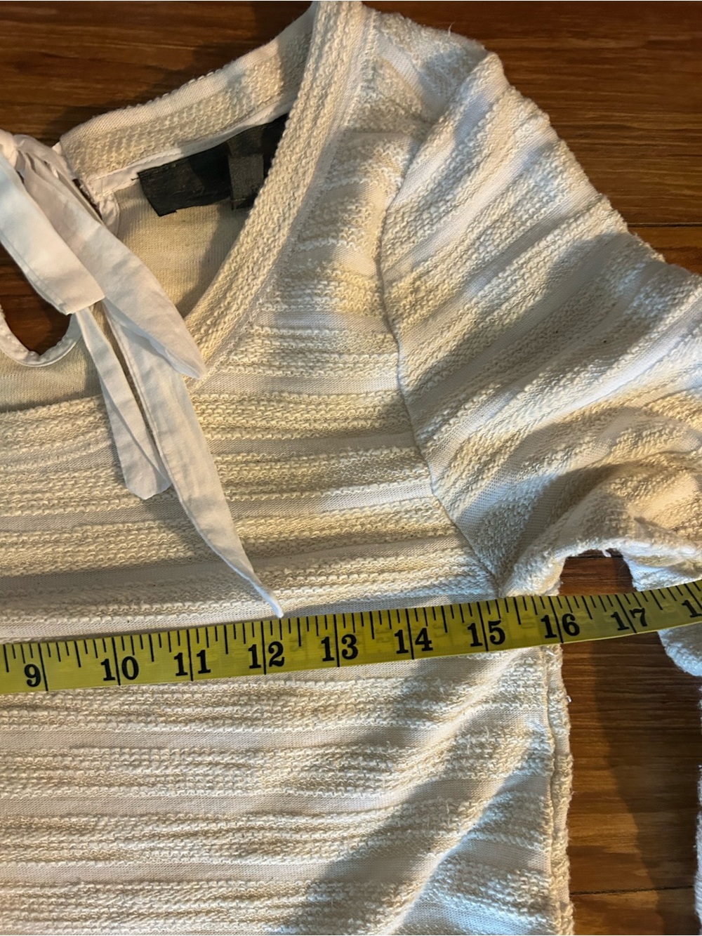 Anthropologie Sunday in Brooklyn East Falls lace tunic top cream/white small - Picture 5 of 10
